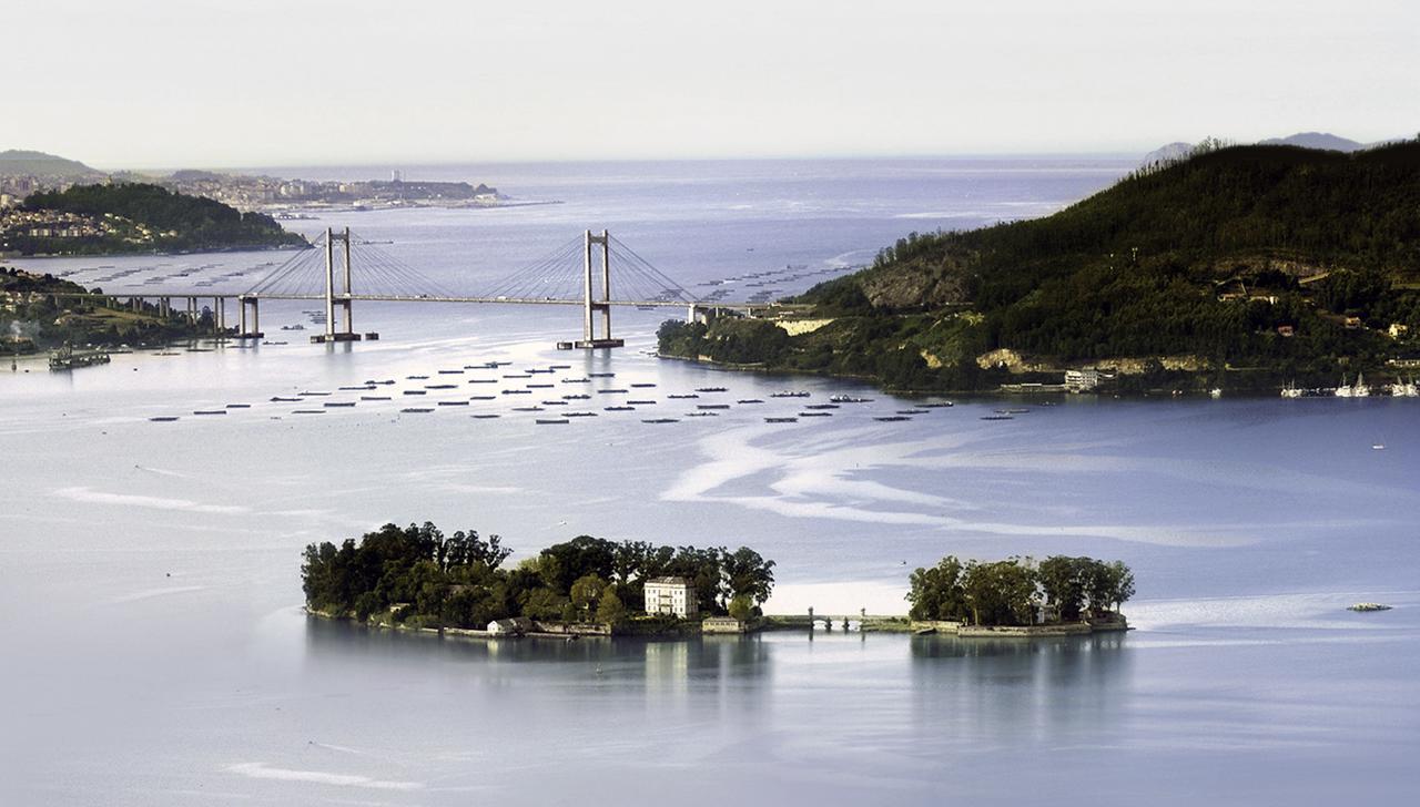 Hospedaje Bahia De San Simon Redondela Dış mekan fotoğraf