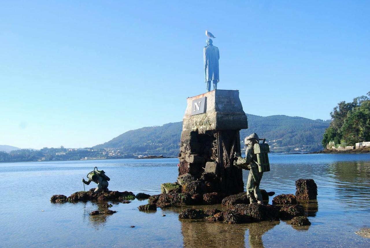 Hospedaje Bahia De San Simon Redondela Dış mekan fotoğraf